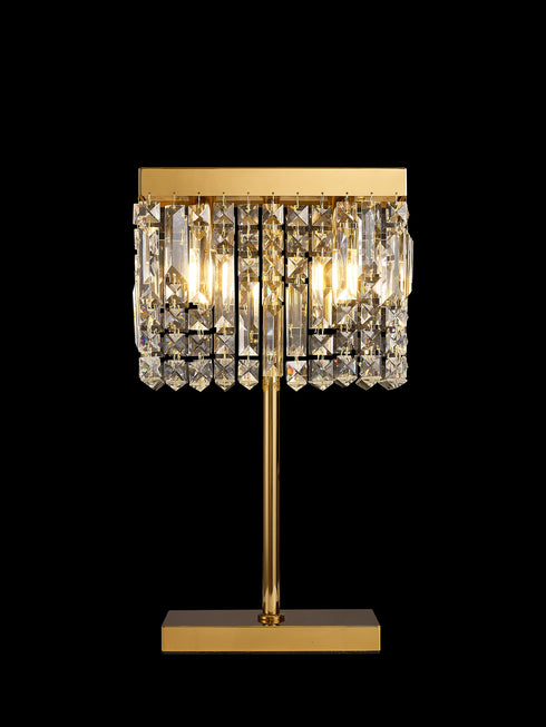 Zula Rectangular 2 Light Table Lamp